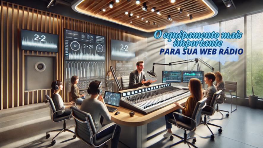 O Equipamento Mais Importante para o Sucesso da Sua Web Rádio Não é o Que Você Pensa!