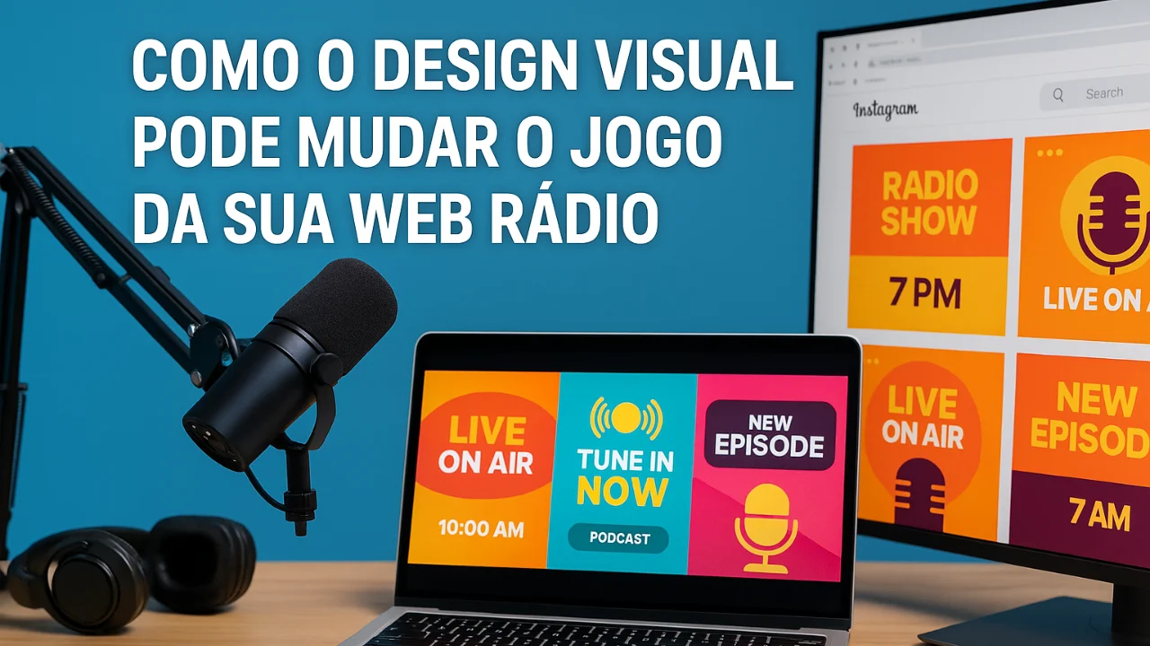 ✨Como o Design Visual Pode Mudar o Jogo da Sua Web Rádio