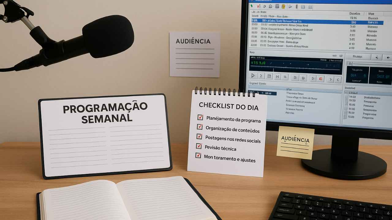 O Que Ninguém Te Conta Sobre a Rotina de uma Web Rádio Profissional