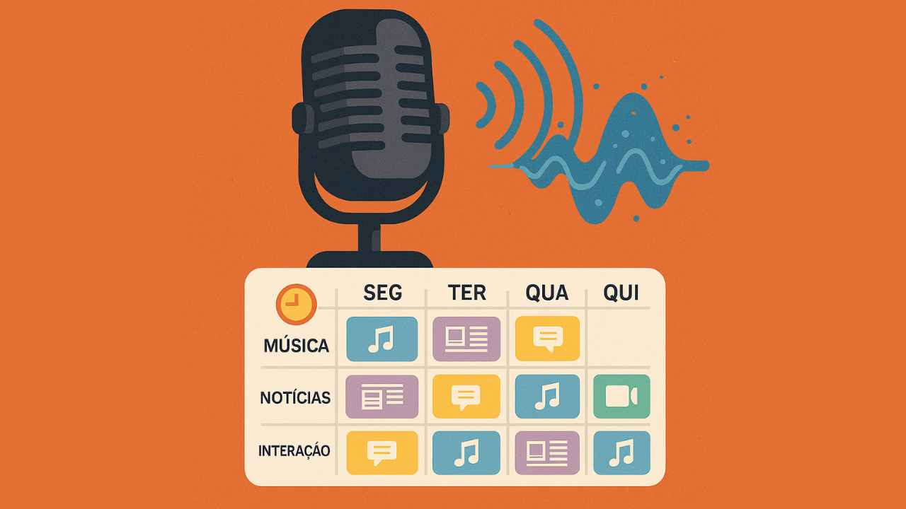 🎧 Como Criar uma Programação de Web Rádio que Prende o Ouvinte do Começo ao Fim
