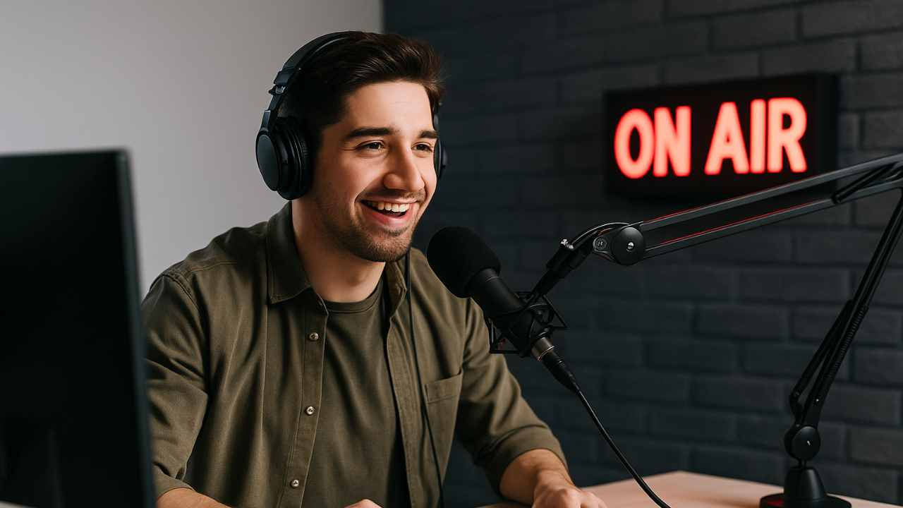 🎙️ Programa ao vivo que funciona: roteiro, ritmo e interação sem perder a qualidade